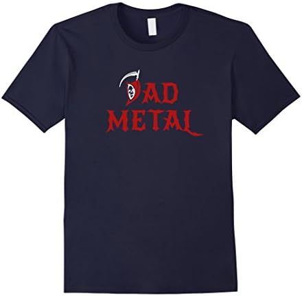 Men's DAD METAL - Death Metal T-Shirt XL Navy
