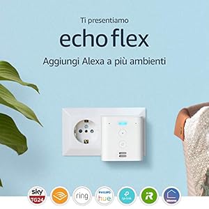 Echo Flex – Controlla i dispositivi per Casa Intelligente con comandi vocali grazie ad Alexa