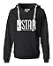 Medium Black Womens Star Labs Deluxe Soft Hoodie