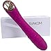 SVAKOM Becky Sex Toy G-Spot Vibrator with Ridged Motor Tip for Women， 5-Speed Massagers Rechargeable for Couples,Purple/Plum Red …