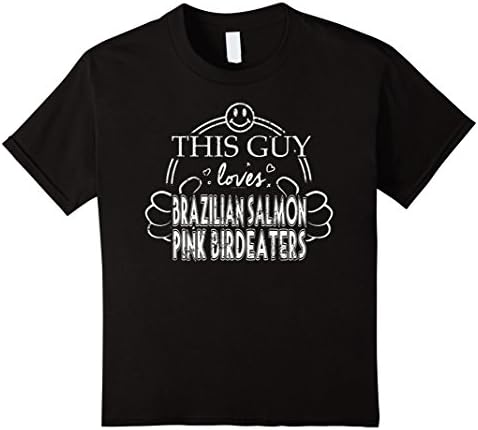 Kids Guy Loves Brazilian Salmon Pink Birdeaters Pet Spider 4 Black