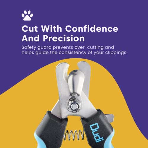 Dudi Pet Dog Cat Nail Trimmers & Clipper Quick Safety Sensor Dog Nail