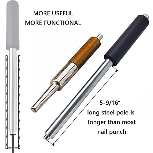 SCOTTCHEN PRO Trim Nail Punch Tool Heavy Duty 101/8 inch Gutter Nail
