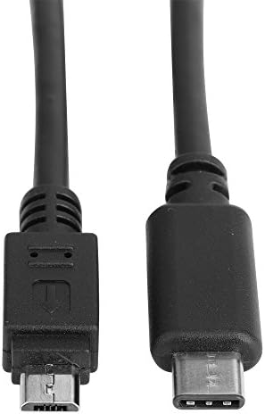 Hentek 6ft USB 3.1 Tpye C To USB 2.0 Type B Micro Cable Hi-Speed Connector Sync &amp; Charging Cable For Apple Macbook, Google Chromebook