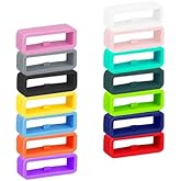 Xininyia Compatible with Disney Magic Bands, MagicBand+ & 2.0 & More, [14-Pack] Silicone Fastener Rings Loop Secure Holder for Magic Band Protectors (14-PACK)