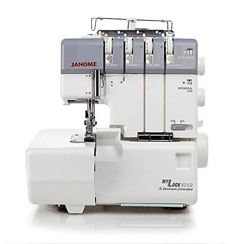 Janome MyLock 634D Overlock Serger, with Self Threading Lower Looper