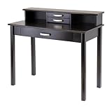 Winsome Wood Liso Wood 2 pc Home Office Computer Desk and Hutch Set