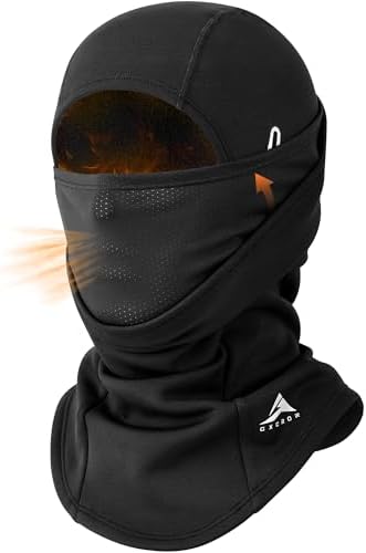 Tough Headwear Fleece Balaclava Ski Mask - Windproof Cold Weather