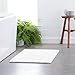 Pinzon Luxury Reversible Cotton Bath Mat - 21 x 34 inch, White
