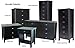Venture Horizon 8 Drawer Nouvelle Dresser Black