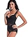 Gotoly Invisable Strapless Body Shaper High Waist Tummy Control Butt Lifter Panty Slim (M, Black)