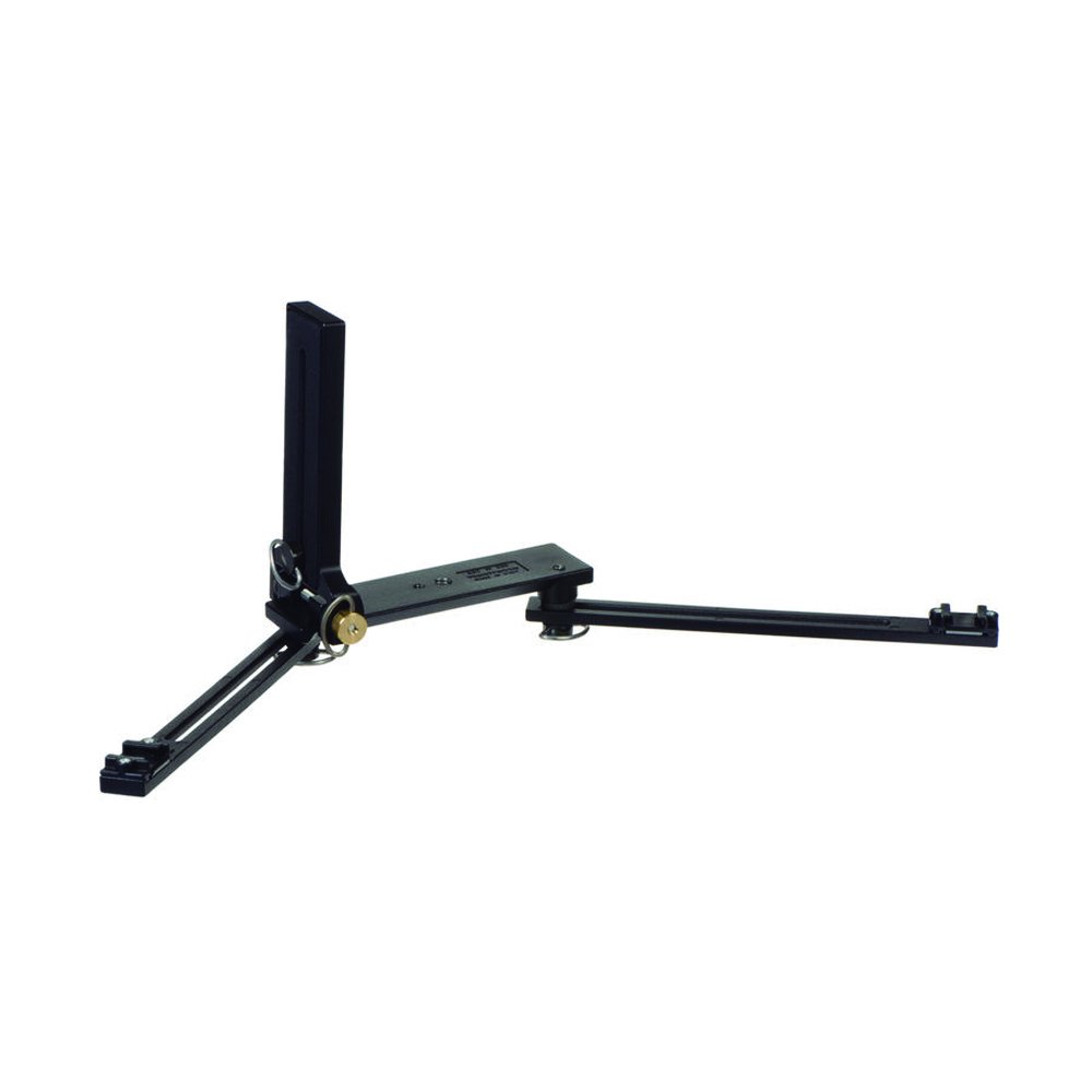 Manfrotto 330B Macro Bracket Flash Support for 2 Shoe Mount Flash Heads-Black