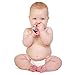 Vizbrite Teether Ring for Baby Infant and Toddler Soft hygienic silicone toys, Grade Silicone Eco Friendly BPA Free & Freezer Safe- Sore Gums Pain Relief ( Pink )