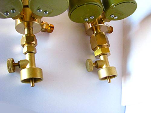 Devardi Glass Jewelers Torch w/Canister Adapters, 2" Regulators Flash Arrestor Kit - Thumbnail 4
