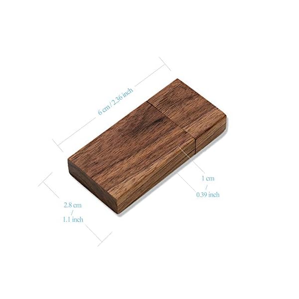 Holz USB Stick 16GB 3.0 5 Stück JBOS Hölzern Flash Speicherstick USB3.0 Schnellen Geschwindigkeit USB Flash Drive Wood… – Bild 7