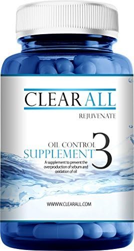 Clearall Oil Control Supplement for Oily and Acne-Prone Skin by Clearall Skincare