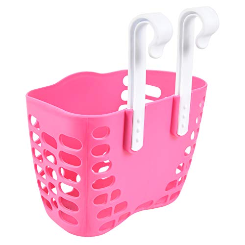 Little World Kids Bike Basket, Front Handlebar Bicycle Basket with 1