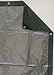 Kotap 10 x 12 Ft. Heavy-Duty Protection/Coverage Tarp, 8-mil, Reversible, Multi-Use, Waterproof, Green-Silver, 1-Pack (TGS-1012)