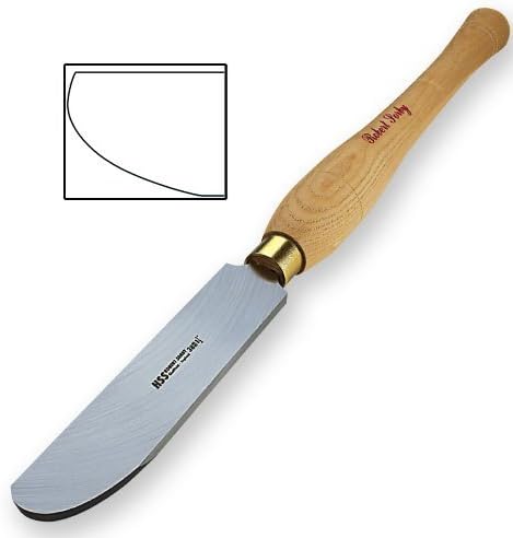 1-1/2 Robert Sorby #8008LH Bowl Finishing Inboard Scraper by Sorby