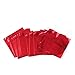 Weyoo 500 Pieces Chocolate Wrappers Candy Wrappers Aluminium Foil Packaging for Homemade Caramel and DIY Candies Decoration Square 4 x 4 Inches (Red)