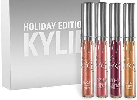Holiday Kit Matte Liquid Lipsticks &amp; Gloss (4)