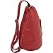 AmeriBag Small Classic Leather Healthy Back Bag Small (Black)