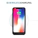 Press Play iPhone X Battery Case (Apple Certified) with Qi Wireless Charging Nero iPhone 10 Portable Charger Slim Charging Case 4200mAh Extended Battery Pack Power Cases Juice Bank Cover (Black)