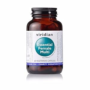 Viridian Essential Female Multi – Hibiscus and Cranberry – 60 Vegicaps