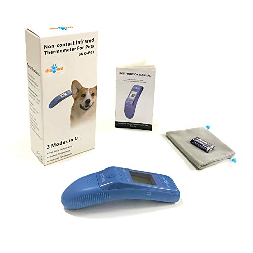 MINDPETMED Fast Clinical Pet Thermometer for Dogs, Cats, Animals with