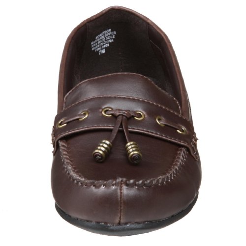 Mootsies Tootsies Women's Meteor Loafer,Dark Brown Synthetic,6 M US thumbnail