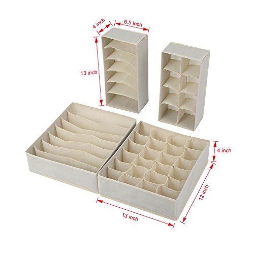 Magicfly Bra Organizer Closet Undergarment Organizer For Drawer
