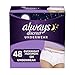 Always Discreet Incontinence & Postpartum Incontinence Underwear for Women, Small/Medium, Overnight Maximum Protection, Disposable, (16 Count, Pack of 3 - 48 Count Total)