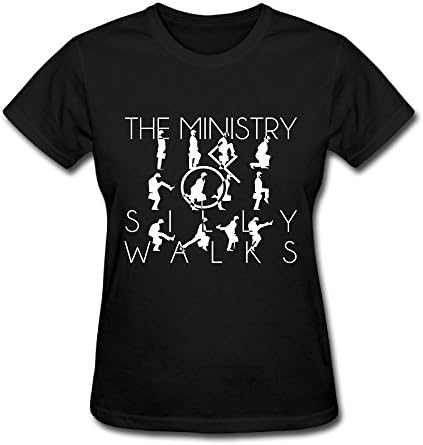 Ministry Of Silly Walks Woman T-shirt Black