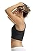 Underworks MagiCotton Sports and Binding Minimizer Bra Black 34-inch Chest