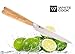 Kitchen Utility Knife 5-inch - Wood Bamboo Handle - Cooking Knives with Super Natural Value - Small Kitchen Knife for Cutting Sandwiches Cooking Fillet Fish Knife - Cutlery Knives Full Tang