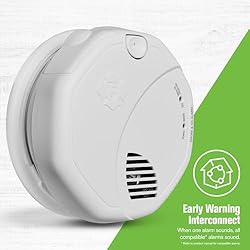 First Alert SMCO500V, Interconnect Battery-Operated