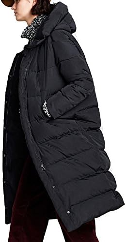 Women's Puffer Thickened Down Long Coat Maxi Parka Winter Warm Long Thick Down Hooded Maxi Coat Plus Size…