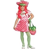 Deluxe Strawberry Shortcake Costume - Medium