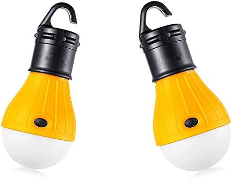 Portable LED Lantern,Ultra Bright Multi Purpose Camping Light- For Indoor or Outdoor Use (Yellow)