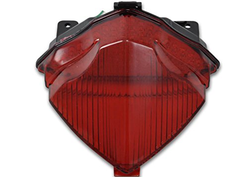 TopZone TZY-142-INT-R Red Integrated Tail Light