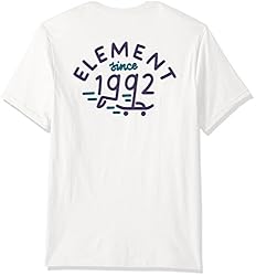 Element Men's Branded Logo T-Shirt Solid
