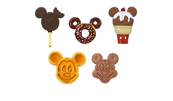 Disney Food Imanes – Mickey Waffle, barra de helado, cono ...