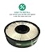 Crucial Vacuum Dirt Devil F8 HEPA Filter; Compare to Dirt Devil Part # 3UD0280001, 3-UD0280-001, F-8, F8; Designed & Engineered