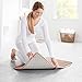Genteele Memory Foam Bath Mat Non Slip Absorbent Super Cozy Velvet Bathroom Rug Carpet (17 inches X 24 inches, Beige