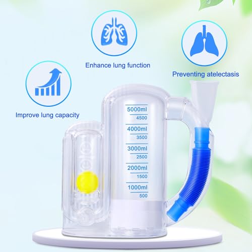 Oxy Fit Inhale Respiratory Trainer Breathing Exercise Device