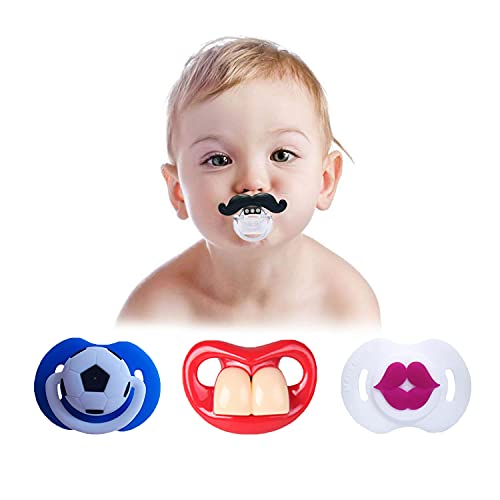 INTATIKOO Baby Appease Pacifiers, Funny Pacifier ，Care Baby Accessories