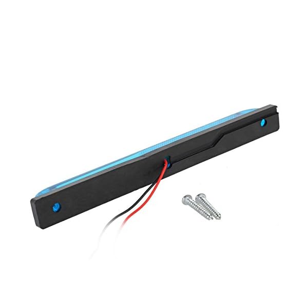Partsam-2pcs-Blue-18LED-8-Utility-Strip-Light-Bar-Auto-Marker-Light-12V-Low-Current-Draw Partsam-2pcs-Blue-18LED-8-Utility-Strip-Light-Bar-Auto-Marker-Light-12V-Low-Current-Draw