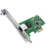 SIENOC Gigabit Ethernet LAN PCI-E Express Network Desktop Controller Card 10/100/1000M RTL 8111C Chipset 10/100/1000 Base-T