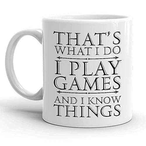 Funny GOT Video Gaming Mug That's What I Do I Play Games