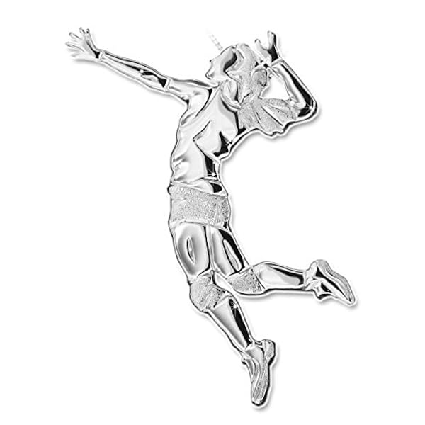Mikelart Bijoux Du Volleyball Pendentif Volleyeur Smashe Attaque Mikelart Mikelart Bijoux Du Volleyball Pendentif Volleyeur Smashe Attaque Mikelart